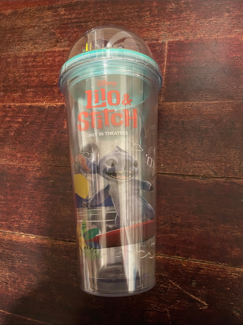 Disney Lilo & Stitch Iridescent Teal & Blue Twin Tumbler Set 20oz - Picture 2 of 4